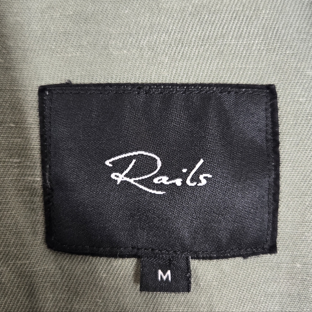 RAILS Sahara Linen Blend Utility Jacket - Picture 12 of 12